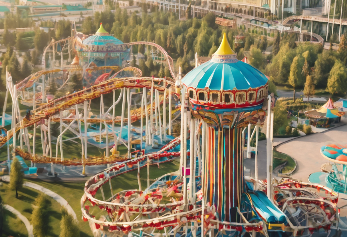 История аттракционов и американских горок в Ташкенте